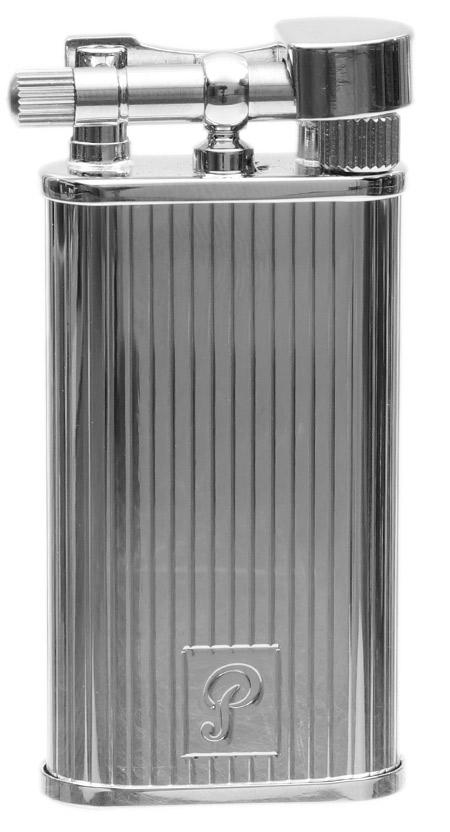 Peterson Silver Stripe Pipe Lighter