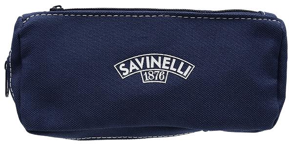 Pipe Accessories Savinelli Cloth 1 Pipe Combo Pouch Dark Blue