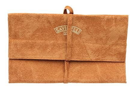 Pipe Accessories Savinelli Velvet Pouch Tan