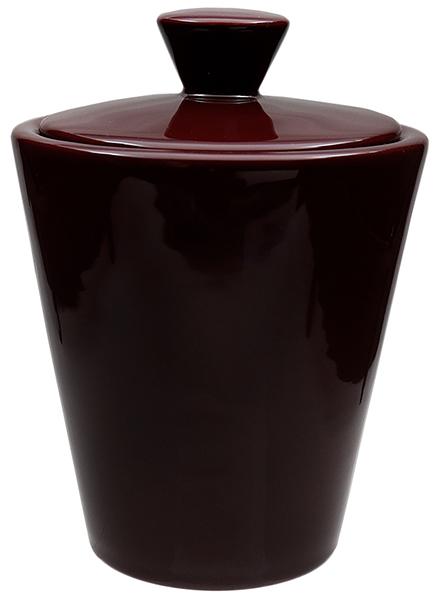 Pipe Accessories Savinelli Ceramic Tobacco Jar Maroon