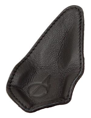 Claudio Albieri 1 Pipe Leather Magnetic Stand Black