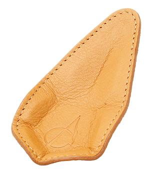Pipe Accessories Claudio Albieri 1 Pipe Leather Magnetic Stand Tan