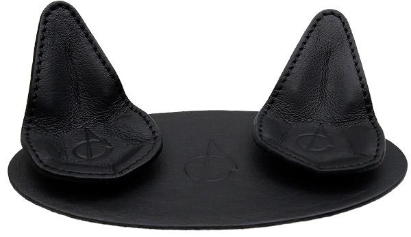 Pipe Accessories Claudio Albieri 2 Pipe Leather Magnetic Stand Black