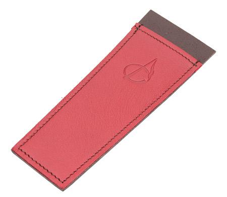 Pipe Accessories Claudio Albieri Leather Cleaners Holder Burgundy