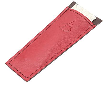 Pipe Accessories Claudio Albieri Leather Cleaners Holder Burgundy