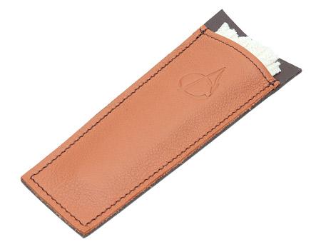 Pipe Accessories Claudio Albieri Leather Cleaners Holder Russet