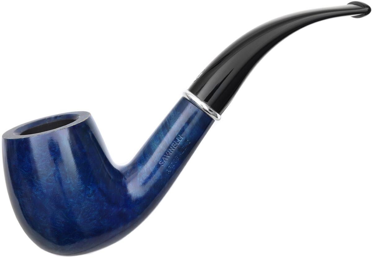 Savinelli Arcobaleno Smooth Blue (606 KS) (6mm)