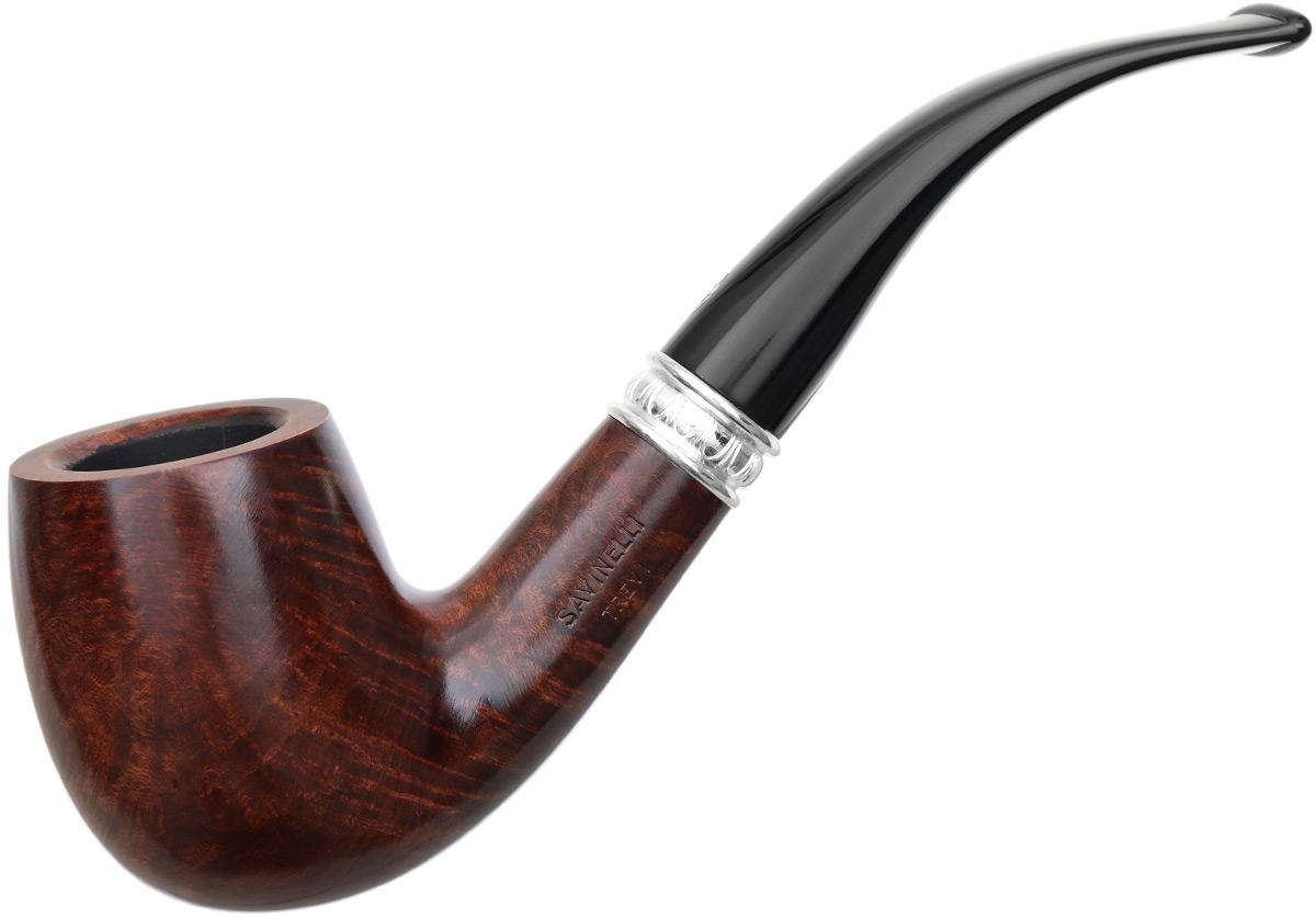 Smooth Savinelli Arcobaleno 111 Blue Tobacco Pipe