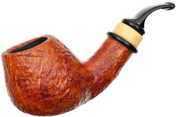 Neerup P. Jeppesen Handmade Ida Easy Cut Sandblasted Bent Brandy (3) (9mm)