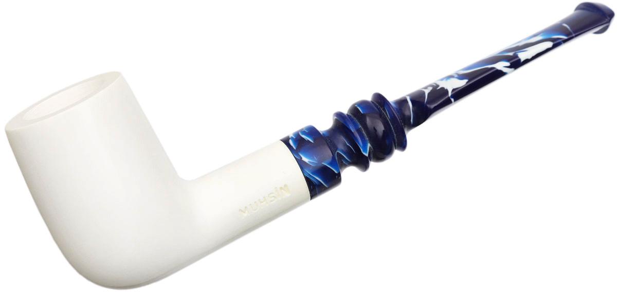 AKB Meerschaum Smooth Billiard (Muhsin) (with Case)