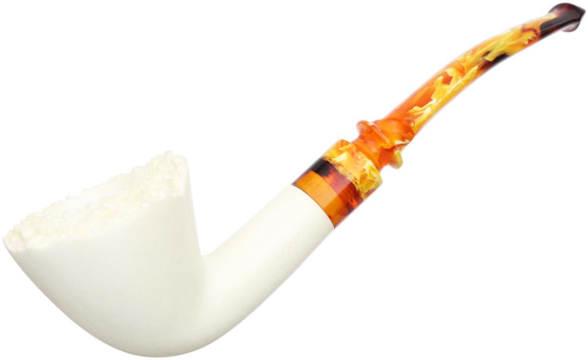 AKB Meerschaum Smooth Bent Dublin (Tekin) (with Case)