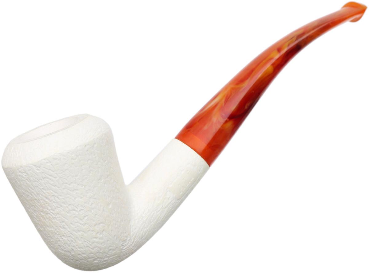 AKB Meerschaum Rusticated Calabash (Ali) (with Case)