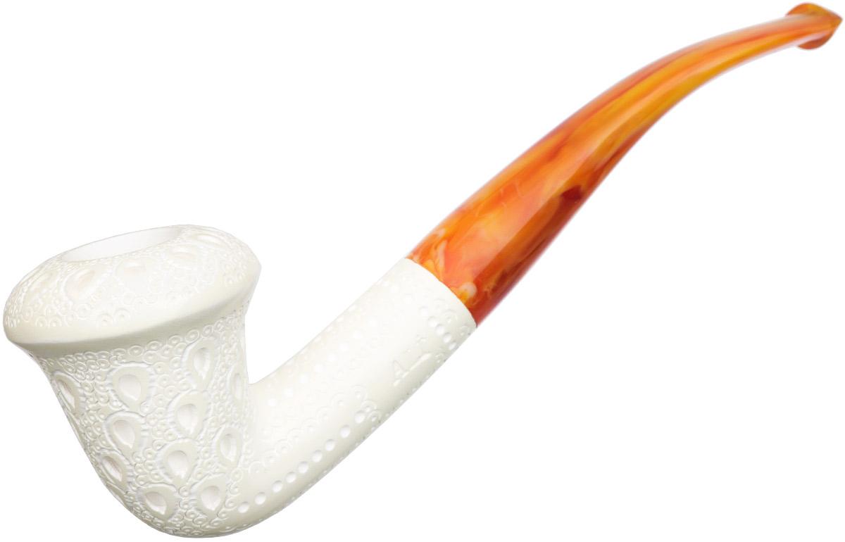 AKB Meerschaum Lattice Calabash (Ali) (with Case)
