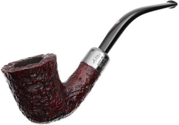 Ashton Pebble Grain Bent Dublin with Silver Army Mount (XXX)