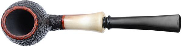 Sara Eltang Sandblasted Bent Egg with Horn