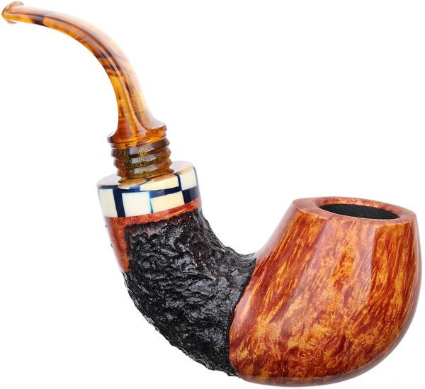 Winslow Partially Rusticated Bent Egg (9mm) (E)