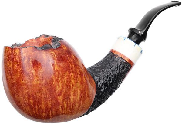 Winslow Ekstra Partially Rusticated Bent Egg (9mm) (EG)