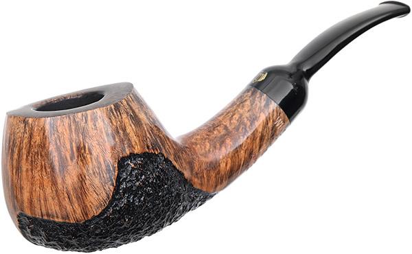 Crown Partially Rusticated Bent Pot (9mm) (Viking)