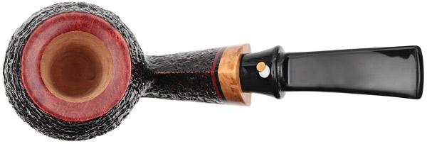 Claudio Cavicchi Black Sandblasted Bent Apple with Tuilipwood
