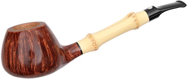 Claudio Cavicchi Brown Smooth Bent Brandy with Bamboo