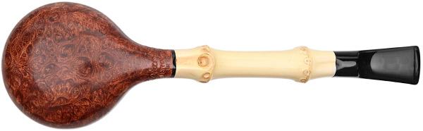 Claudio Cavicchi Brown Smooth Bent Brandy with Bamboo