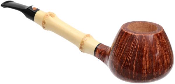 Claudio Cavicchi Brown Smooth Bent Brandy with Bamboo