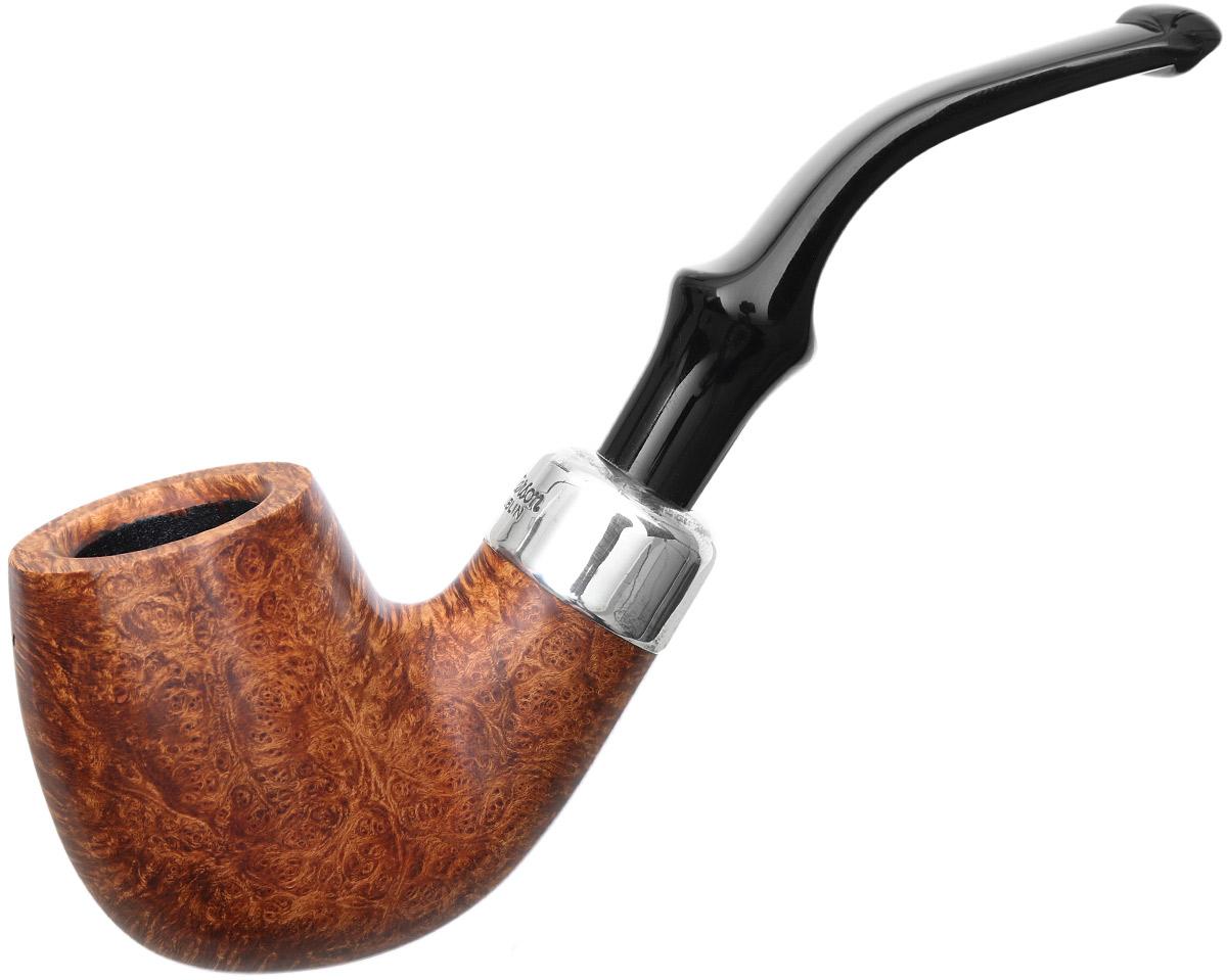 Irish Seconds Smooth Bent Billiard with Silver Army Mount P-Lip (2)