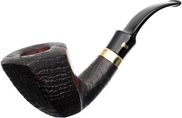Stanwell Hexagon Partially Sandblasted Paneled Bent Dublin (9mm) (pre-2010)