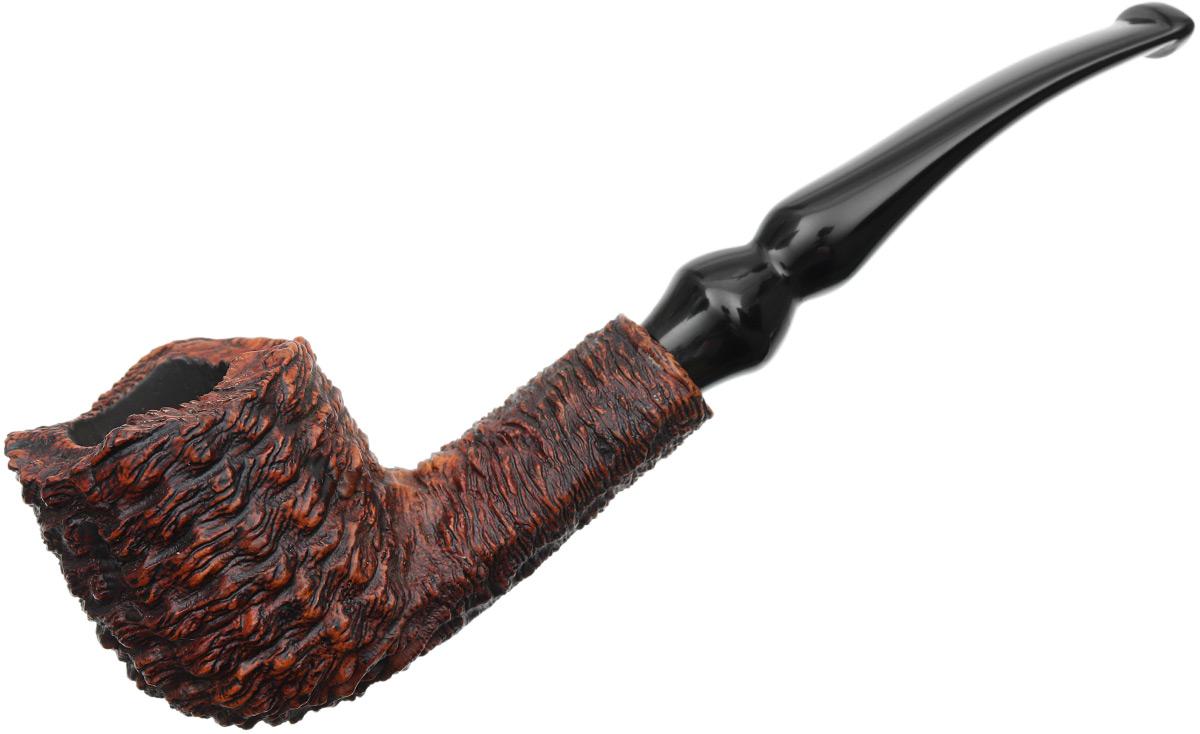 English Estates GBD Rusticated Bent Pot (post-1980) (Unsmoked)