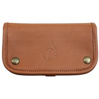 Pipe Accessories Claudio Albieri Italian Leather Tobacco Pouch Deluxe Russet
