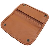 Pipe Accessories Claudio Albieri Italian Leather Tobacco Pouch Deluxe Russet