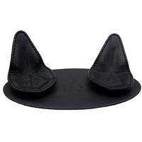 Pipe Accessories Claudio Albieri 2 Pipe Leather Magnetic Stand Black