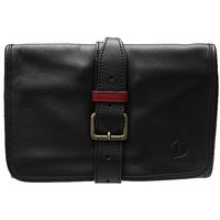 Pipe Accessories Claudio Albieri Italian Leather Elegance Rollup Black/Red