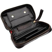 Pipe Accessories Peterson Deluxe Leather 2 Pipe Bag