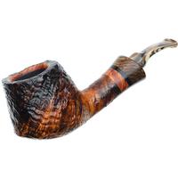 Neerup P. Jeppesen Handmade Ida Easy Cut Sandblasted Bent Brandy (2) (9mm)