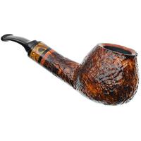 Neerup P. Jeppesen Handmade Ida Easy Cut Sandblasted Bent Brandy (3) (9mm)