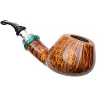 Neerup P. Jeppesen Handmade High Grade Smooth Bent Pot with Silver (9)