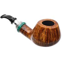 Neerup P. Jeppesen Handmade High Grade Smooth Bent Pot with Silver (9)