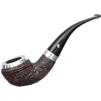 Peterson Silver Cap Sandblasted (999) Fishtail