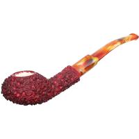 AKB Meerschaum Rusticated Tomato (Tekin) (with Case)