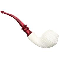 AKB Meerschaum Lattice Rhodesian (with Case)