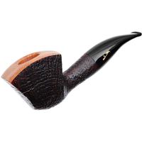 Savinelli Autograph Autograph Sandblasted Paneled Bent Dublin (9mm)