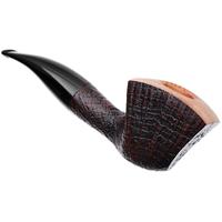 Savinelli Autograph Autograph Sandblasted Paneled Bent Dublin (9mm)