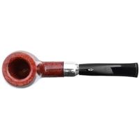Savinelli Autograph Artisan Smooth Bent Brandy with Silver (9mm)