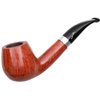 Savinelli Autograph Autograph Smooth Bent Apple (4) with Silver (6mm)