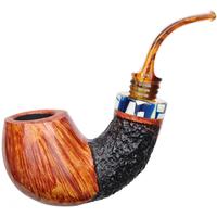 Winslow Partially Rusticated Bent Egg (9mm) (E)