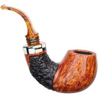 Winslow Partially Rusticated Bent Egg (9mm) (E)