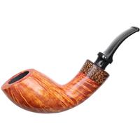 Winslow Smooth Bent Egg with Black Palm (D) (9mm)