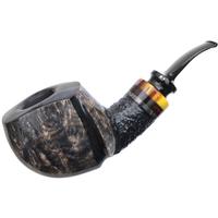 Winslow Partially Rusticated Bent Pot (EG) (9mm)