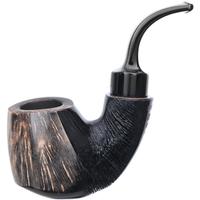 Winslow Crown Partially Rusticated Bent Billiard (9mm) (Viking)